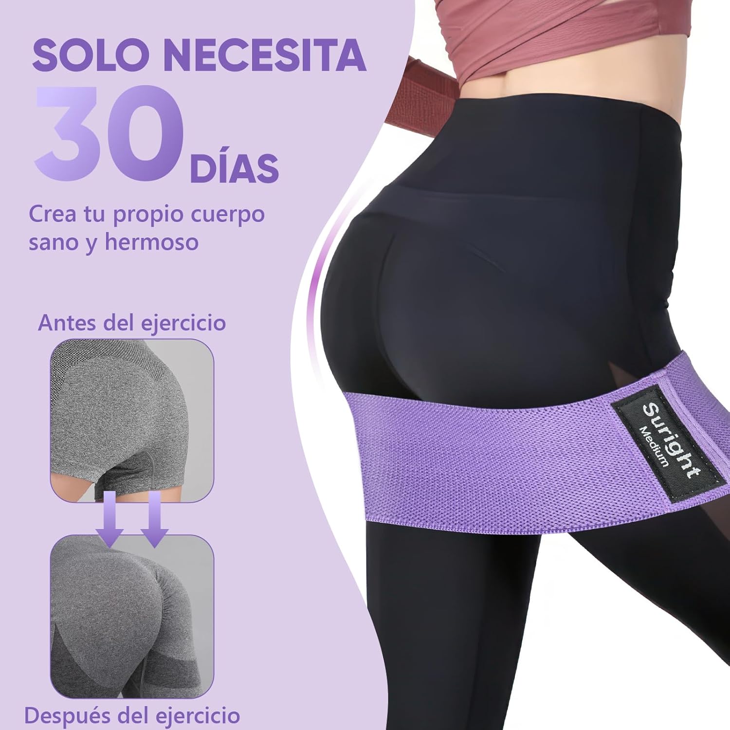 Thumbnail 6 de Suright Gomas Elásticas Musculación 3 niveles