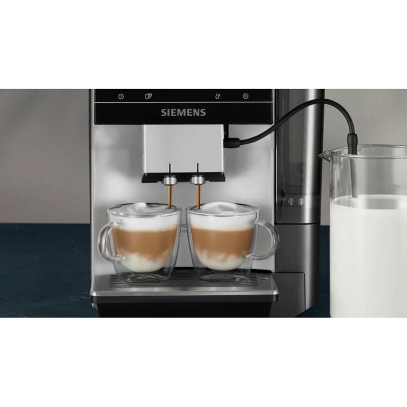 Detalle de Siemens EQ.700 TP715R07 cafetera superautomática con molinillo integrado y 2,4L
