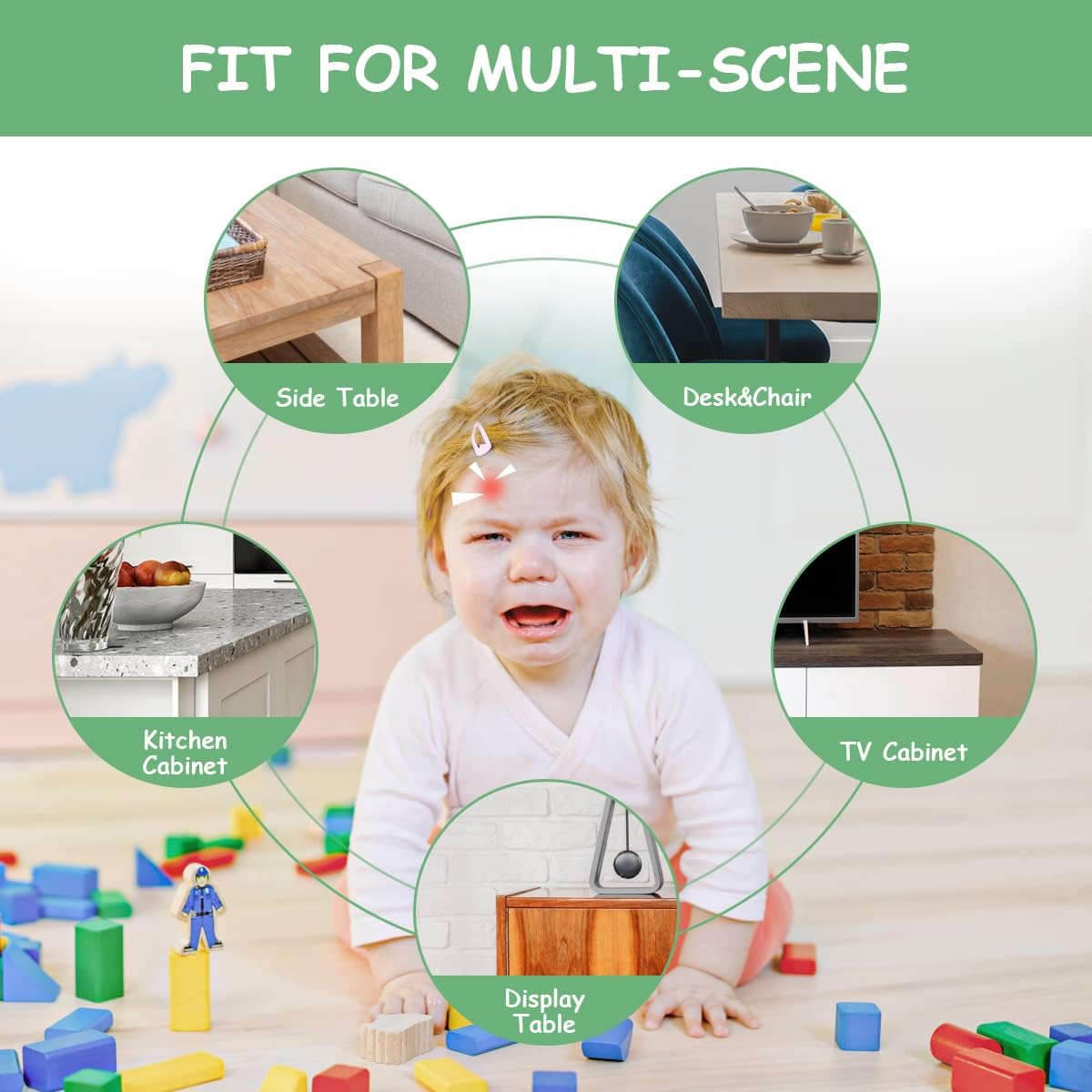 Thumbnail 2 de Vicloon silicone edge protector strip 4m