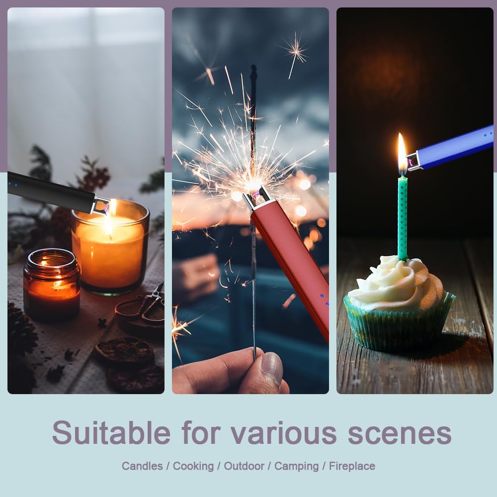 Thumbnail 5 de JETPRO Electric Arc Windproof USB Lighter 1‑PC