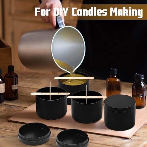 Thumbnail 4 de YJHSS 24-Pack Candle Jars 8oz + 4oz set 🕯