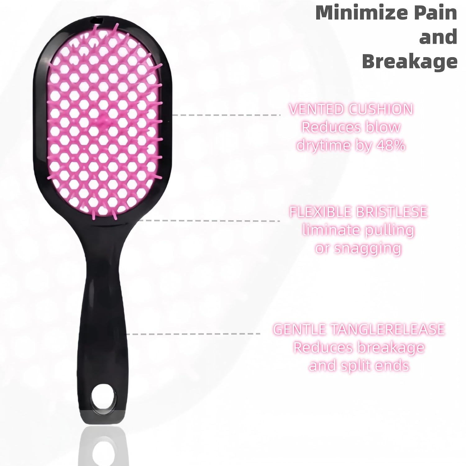 Detalle de Hair Brush Set, 14 Pieces
