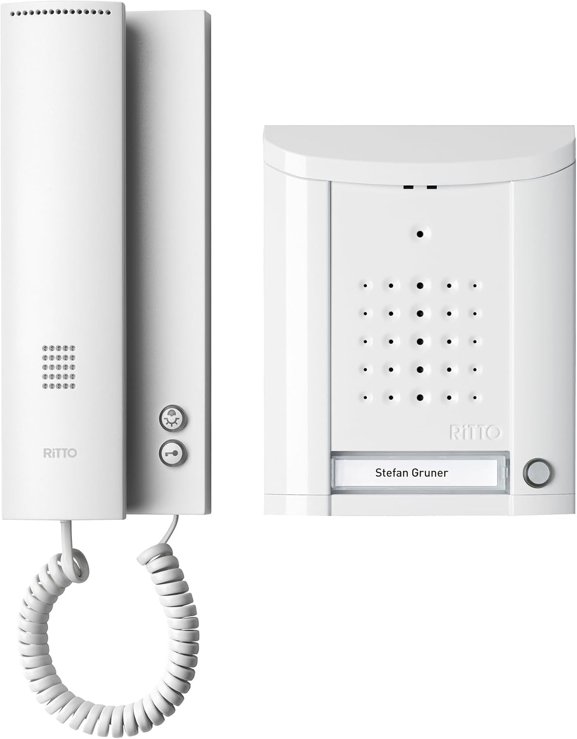 Thumbnail 6 de Schneider Electric Ritto Entravox Türsprechanlage Komplettset für 2-Familienhaus (silber/weiß), Art.-Nr. 1841220