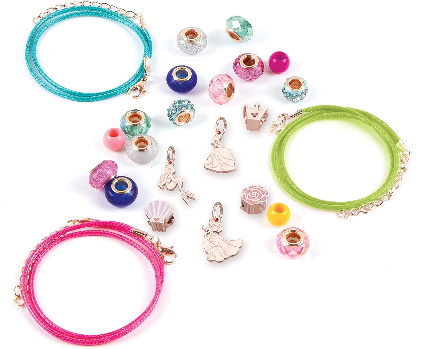 Thumbnail 2 de Make It Real Kit braccialetto fai da te Principesse Disney – Ariel, Aurora e Tiana