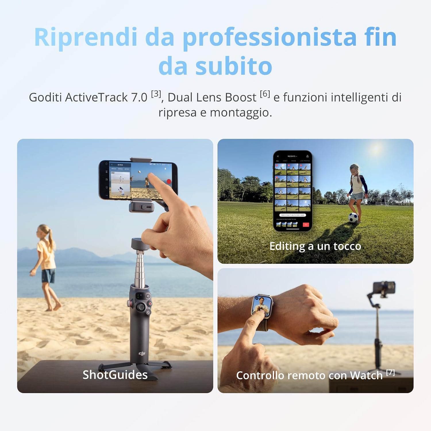 Thumbnail 6 de DJI Osmo Mobile 8 stabilizzatore smartphone 10 h