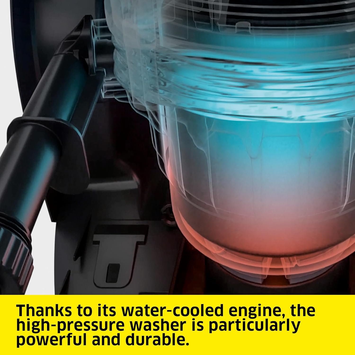 Thumbnail 3 de Kärcher K 5 WCM Flex eco!Booster: Practical, durable pressure washer for delicate surfaces