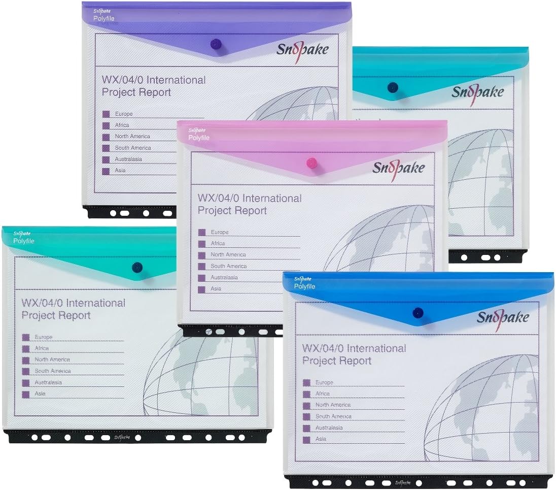 Detalle 2 de Snopake A4 High Capacity Polyfile RingBinder