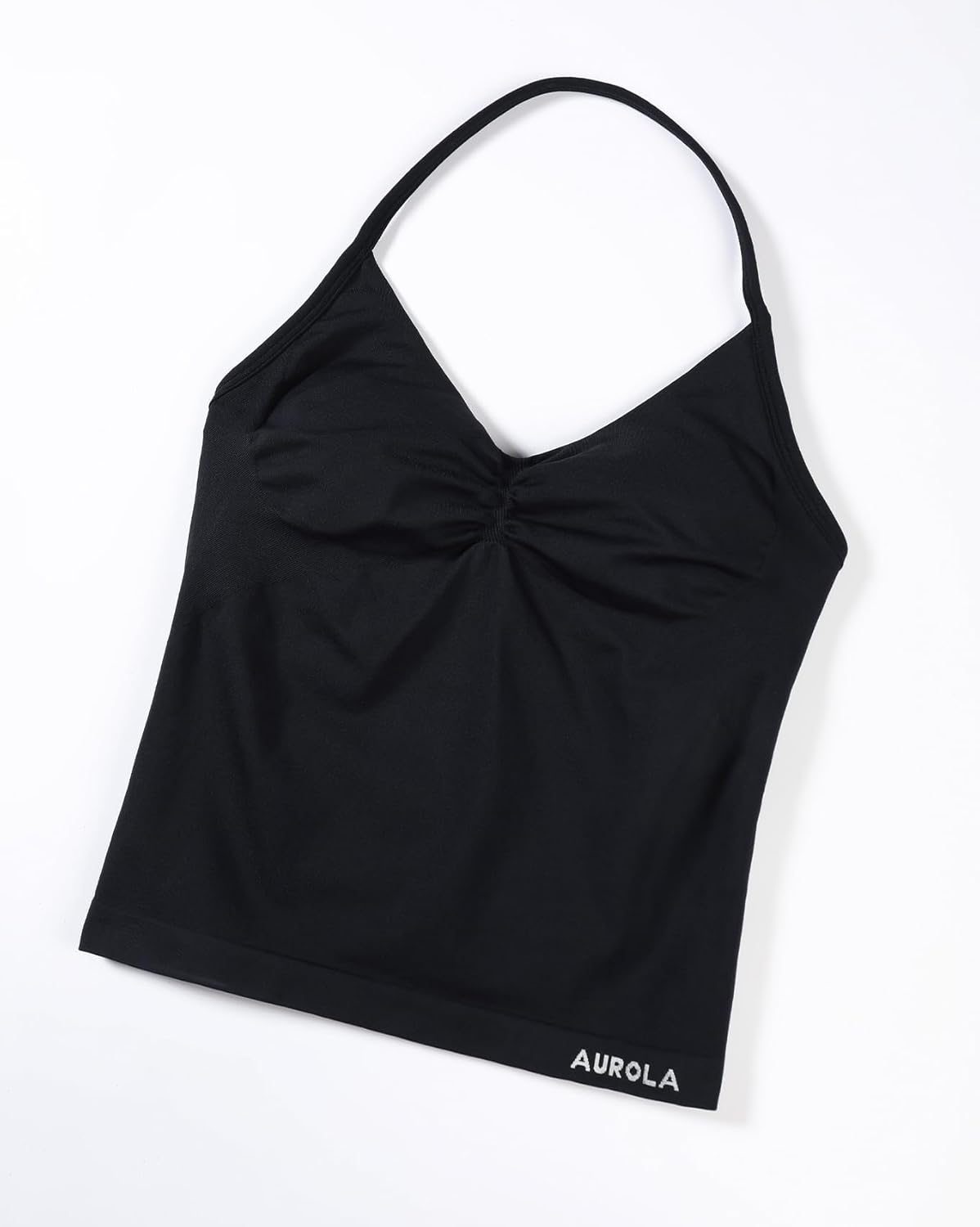 Thumbnail 2 de AUROLA Influence Longline Strappy Halter Workout Tops for Women with Removable Cups