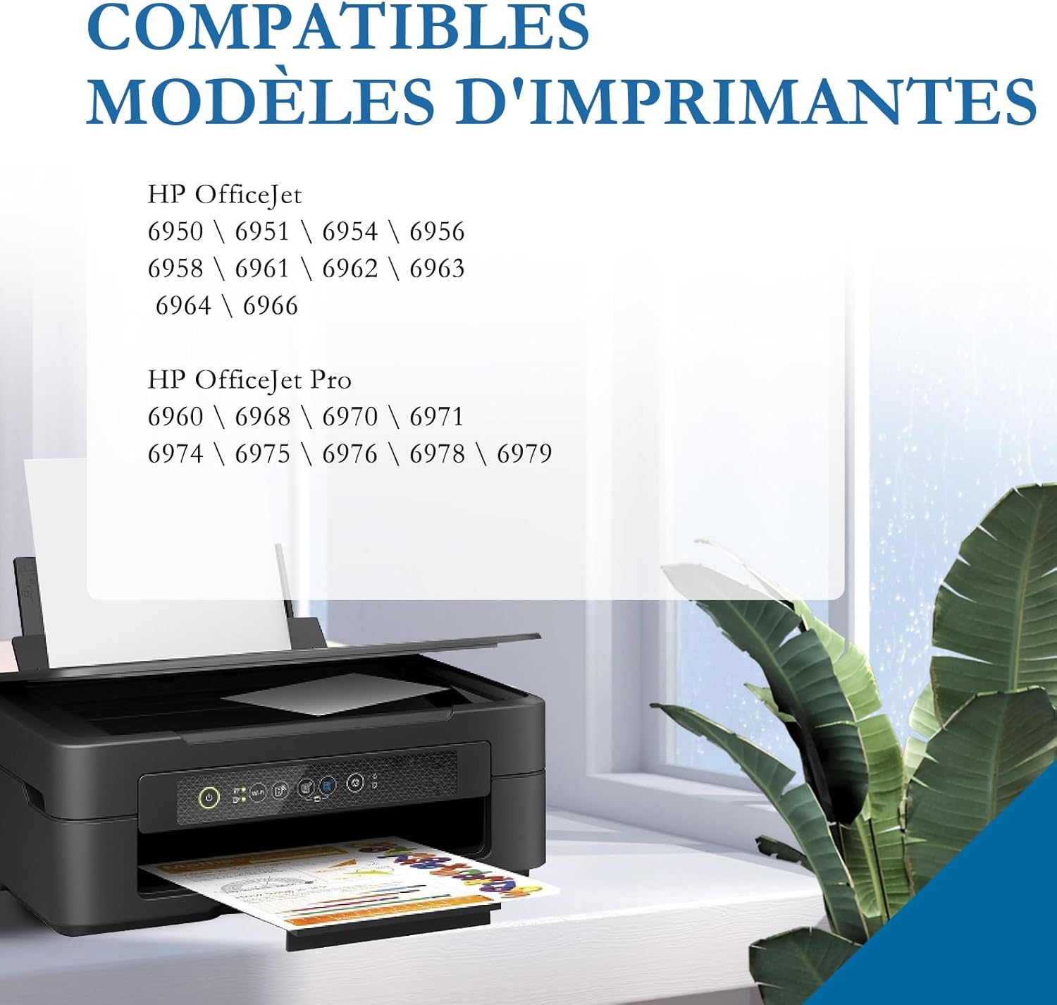 Thumbnail 1 de Paeolos 903XL Noir – Cartouche d’encre compatible HP 903XL pour OfficeJet 6950 et Pro 69xx