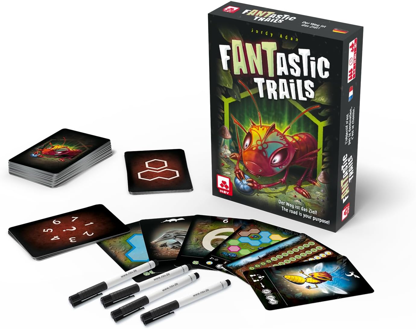 Thumbnail 2 de NSV 4154 Fantastic Trails Kartenspiel