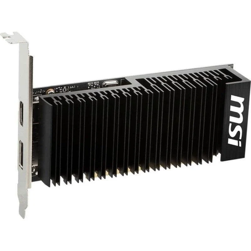 Detalle de MSI GeForce GT 1030 4GHD4 LP OC 4GB GDDR4: rendimiento fiable para HTPC y mini‑PC