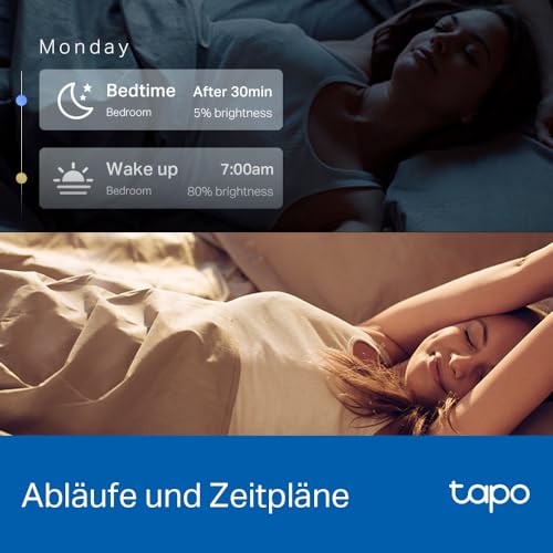 Detalle de Tapo L530E (4-Pack) – Smarte WLAN-Glühbirnen mit E27, farbig dimmbar, kein Hub erforderlich