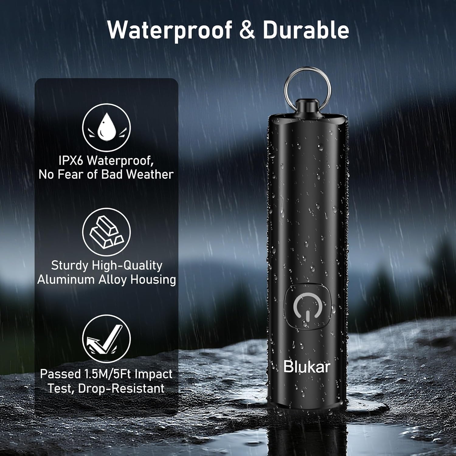 Thumbnail 6 de Blukar 360L Rechargeable EDC Flashlight 🔦