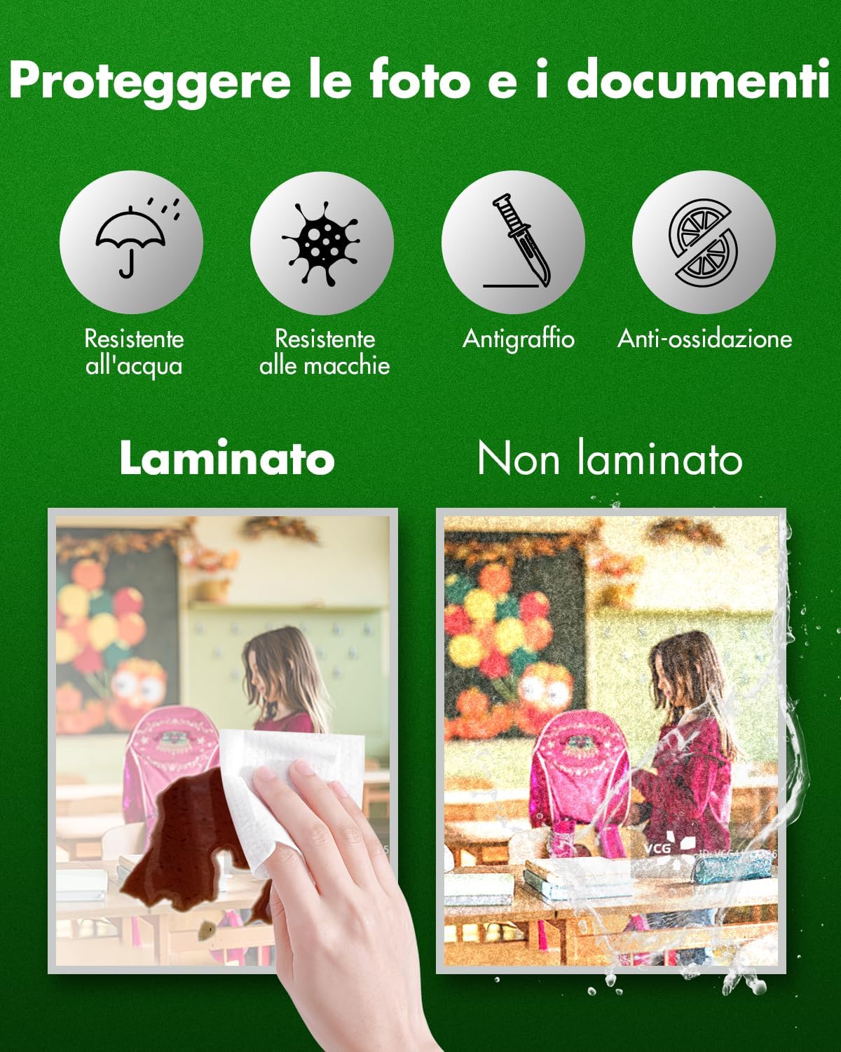 Thumbnail 1 de Plastificatrice A4 10 fogli, laminazione 70s 📠