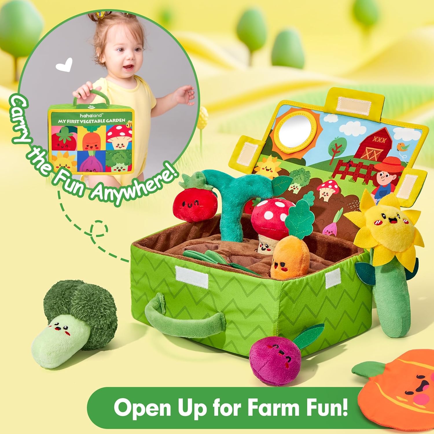 Thumbnail 4 de hahaland Baby Toys Montessori sensory garden 6–12 months