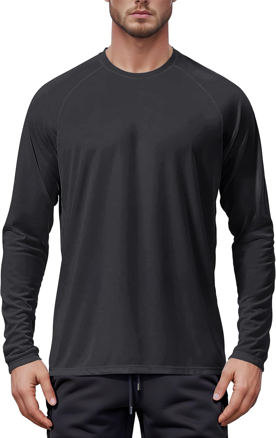 Detalle de Tansozer Men’s UV Rash Vest UPF 50+ Long Sleeve (Quick Dry) for Swimming, Fishing & Sports