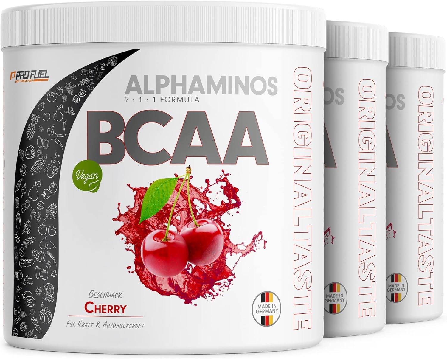 Thumbnail 6 de Alphaminos BCAA 2:1:1 Pulver 300 g – Wassermelone 🍶