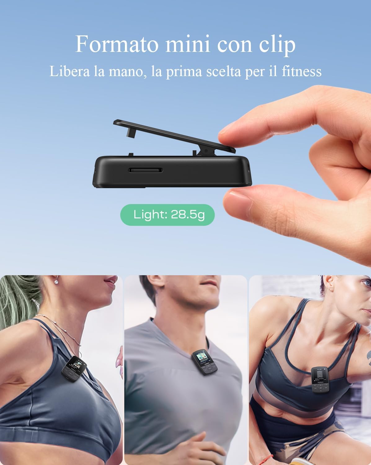 Detalle de Lettore MP3 64GB Bluetooth 5.2