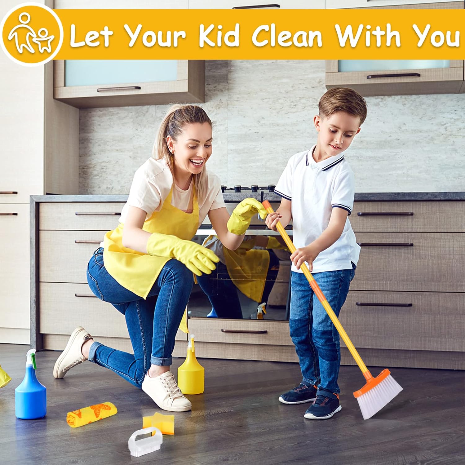 Thumbnail 5 de Masthome Kids Cleaning Set 8-piece đź§ą
