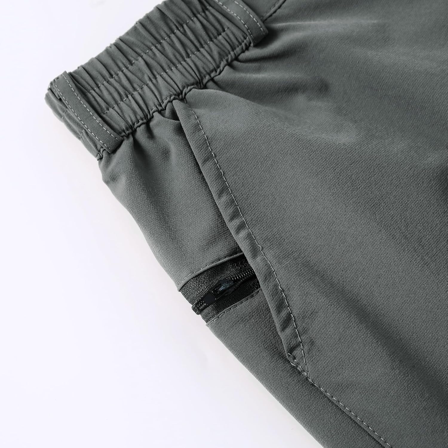 Thumbnail 3 de Allthemen Men’s Summer Chino Shorts with Elastic Waist – Lightweight, Stretchy & Practical