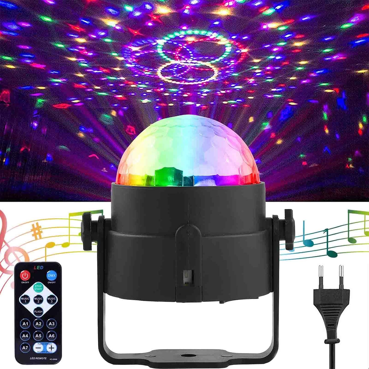 Detalle de SEBRUANC Discokugel 360° 🎉
