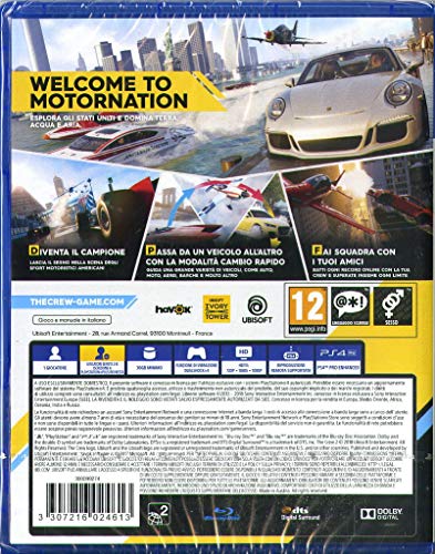 Thumbnail 1 de Ubisoft The Crew 2 Standard per PS4, quattro discipline tra strada, mare e cielo