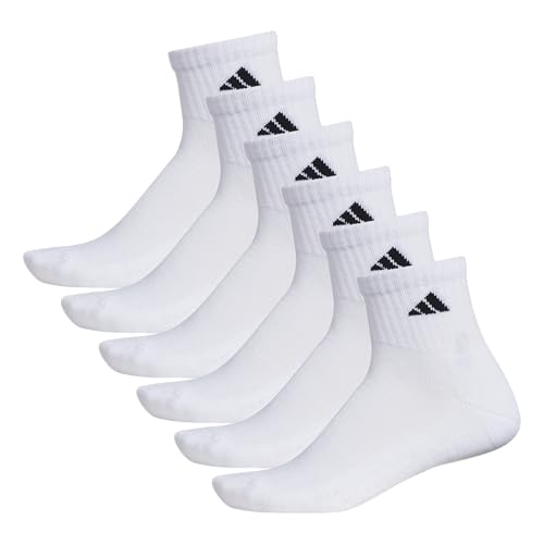 Thumbnail 7 de adidas Men's Athletic Cushioned Quarter Ankle Socks (6 Pairs) – Durable & Comfortable