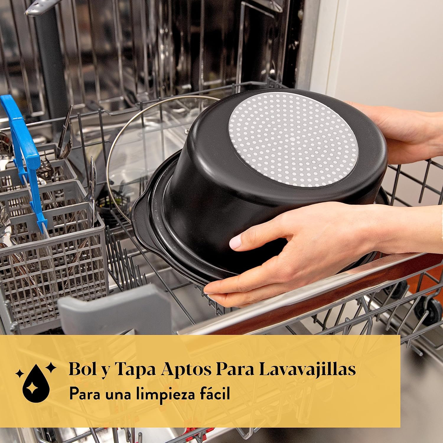 Thumbnail 5 de Crockpot Sizzle & Stew Olla digital, 3.5L, Acero inoxidable 🍲