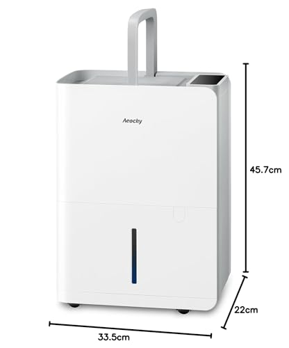 Thumbnail 8 de AEOCKY Deshumidificador 25 L/día, 2,7 L de depósito — Ideal para secar ropa y espacios grandes