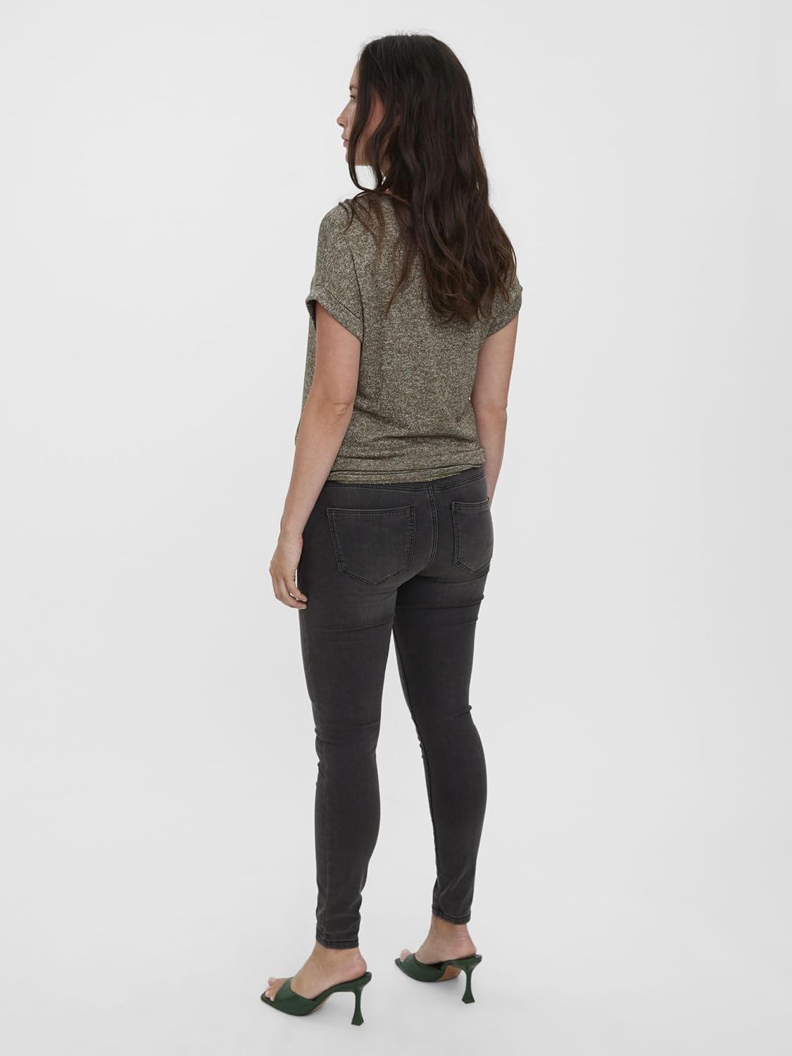 Thumbnail 3 de Mamalicious Vmmtanya jeans premaman skinny con piping e cotone riciclato