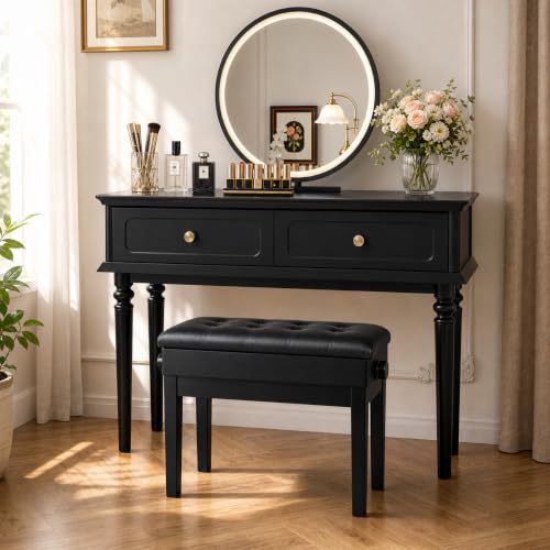 Detalle 2 de MAMIZO Sgabello Pianoforte Regolabile in Altezza 56x33x58 CM – Comfort e Versatilità