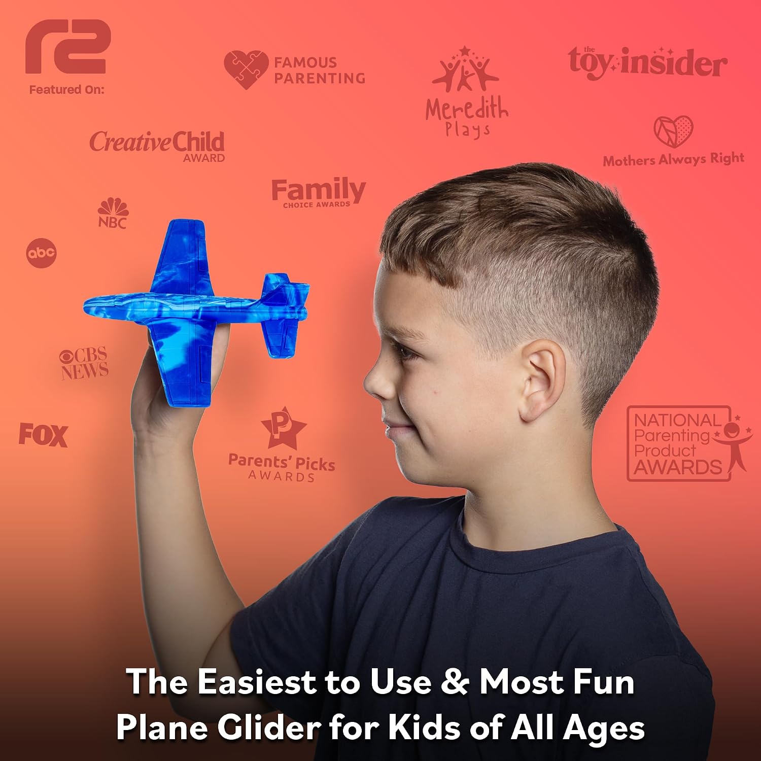 Detalle 2 de Airplane Foam Gliders for Kids