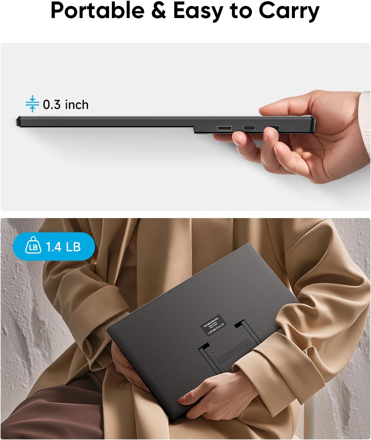 Thumbnail 6 de Portable Monitor 15.6" FHD Travel Screen