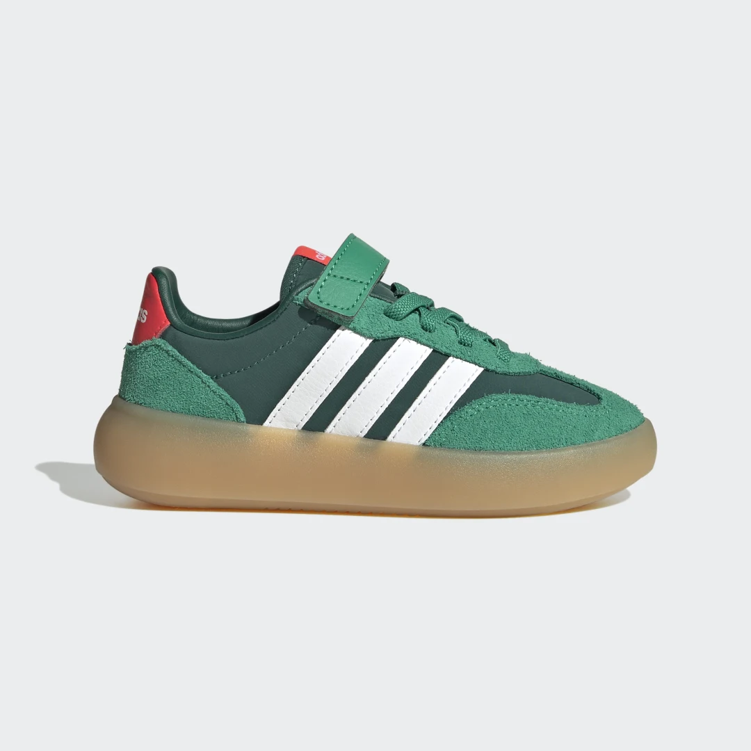 Detalle de Zapatilla Barreda Decode de Adidas: comodidad y color verde para el día a día
