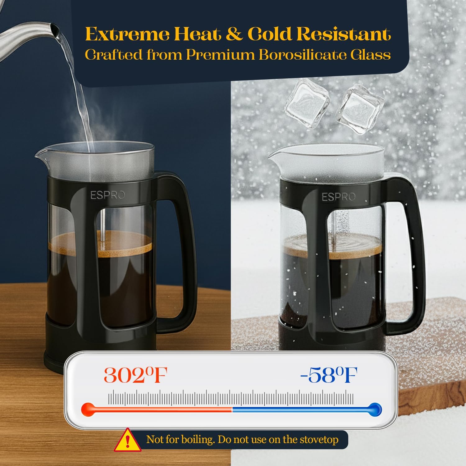 Thumbnail 5 de ESPRO P3 French Press Coffee Maker 32 oz