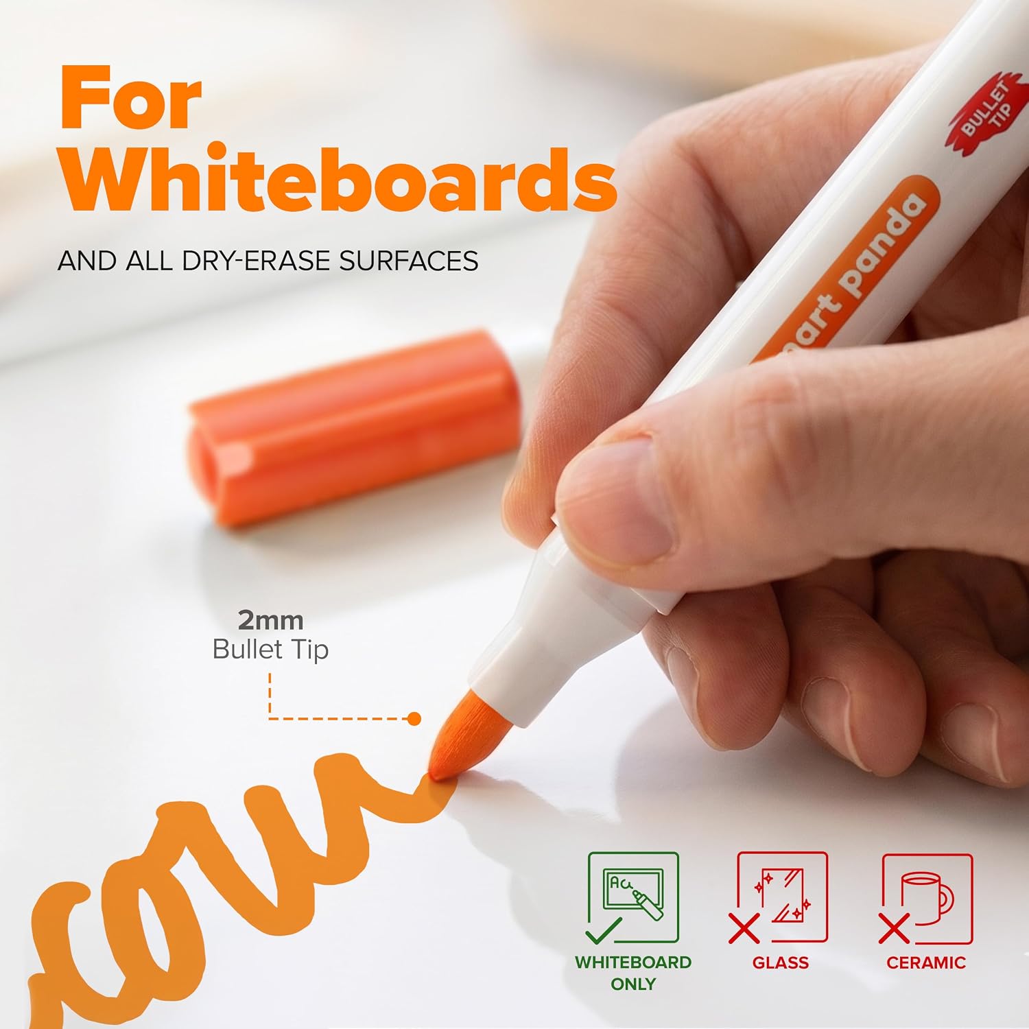 Thumbnail 2 de Smart Panda 12 Big Whiteboard Pens