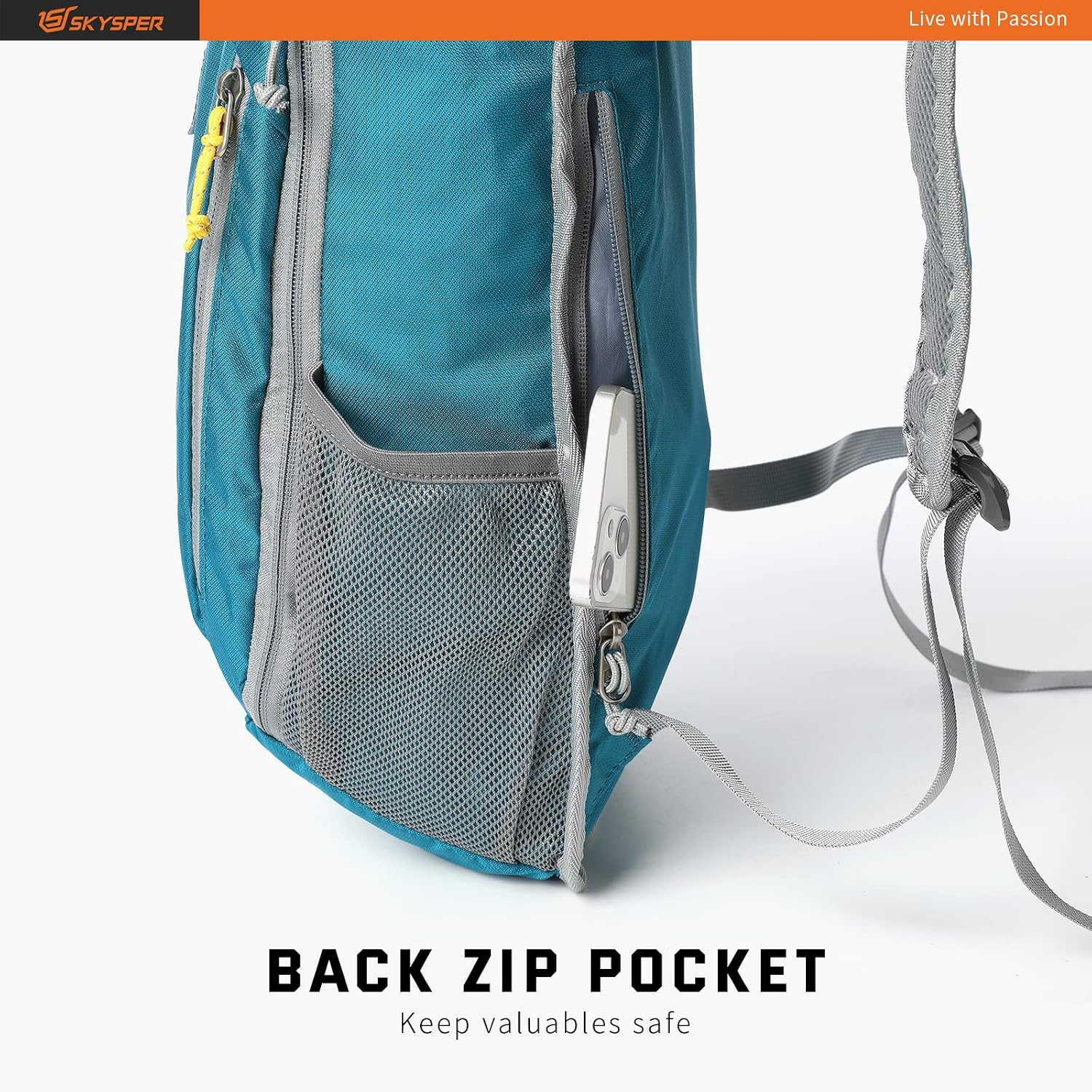 Thumbnail 6 de SKYSPER Small Daypack 10L lightweight foldable