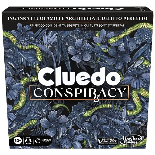 Detalle de Hasbro Gaming Cluedo Conspiracy – Gioco da Tavolo per 4‑10 giocatori (14+) con identità segrete e strategia