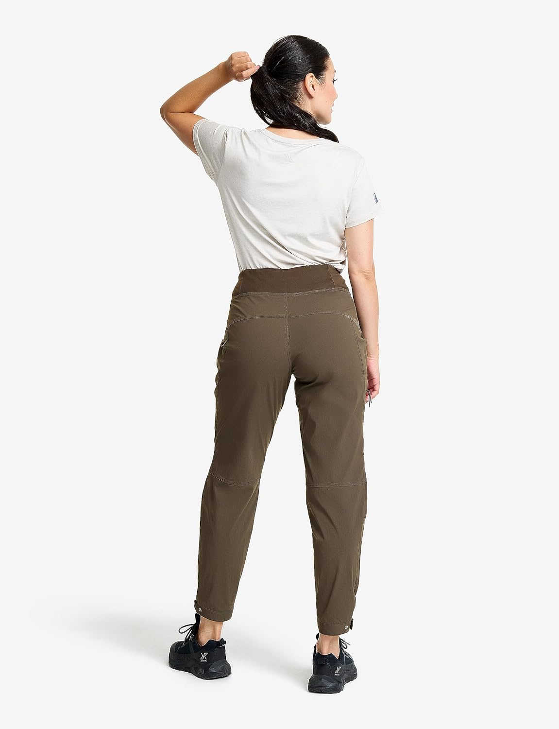 Thumbnail 1 de RevolutionRace RVRC Breezy Curved Ankle Stretch pantaloni da donna leggeri e traspiranti