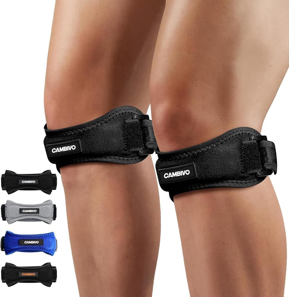 Detalle de CAMBIVO 2 Pack Patella Tendon Knee Strap