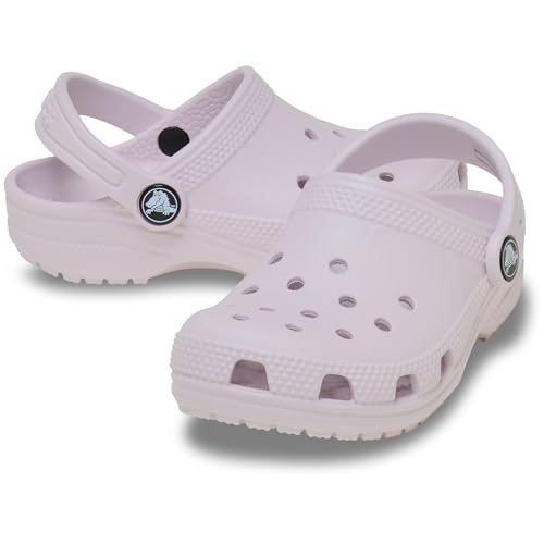 Detalle 2 de Crocs Classic Clog Toddler in Grape Ice, UK 8, Lightweight Croslite