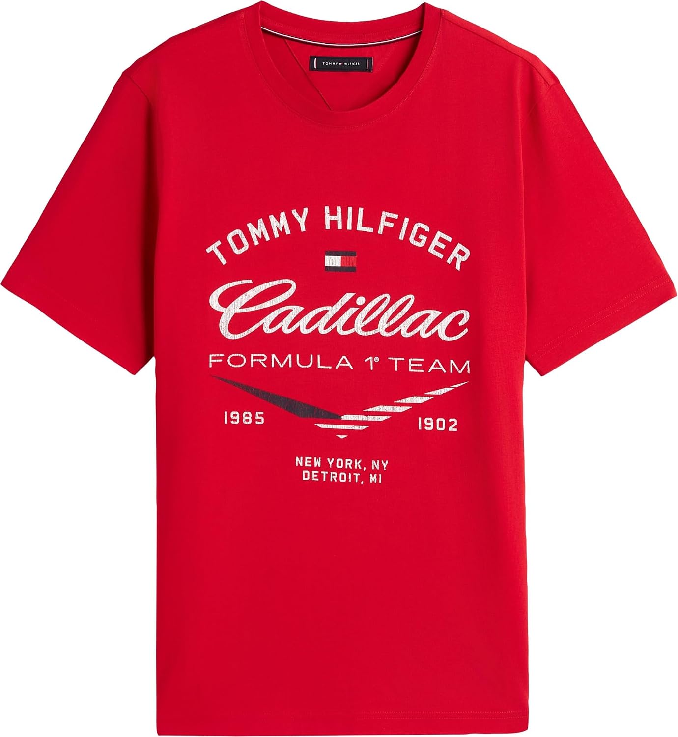 Detalle de Tommy Hilfiger Unisex Th X Cf1 Varsity Graphic Tee Mn0mn00097