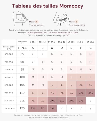 Thumbnail 5 de Momcozy Soutien-Gorge d'Allaitement et de Pompage Mains Libres – 2 en 1