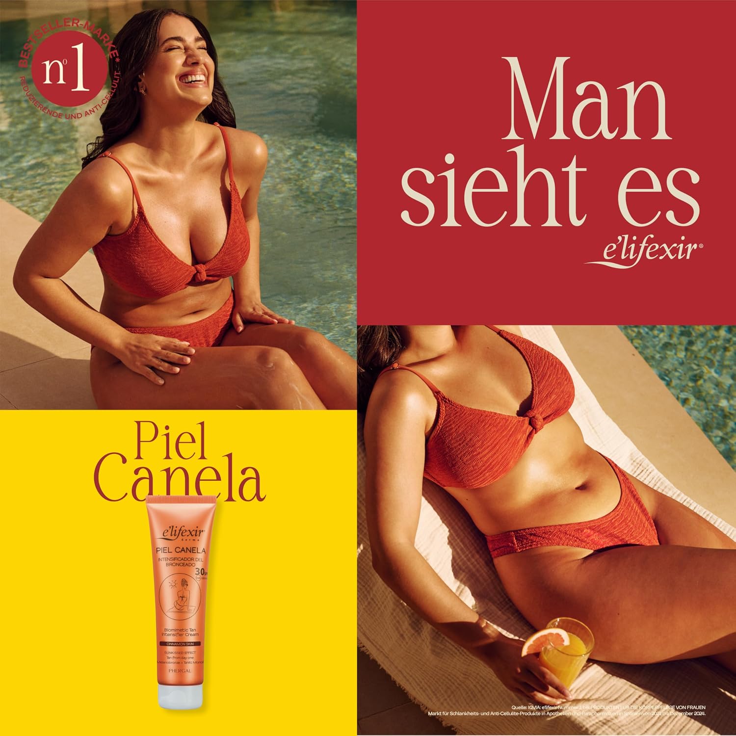 Thumbnail 1 de Elifexir Piel Canela SPF 30 – Bräunungsbeschleunigungsgel mit Monoï Tahiti, wasserfest