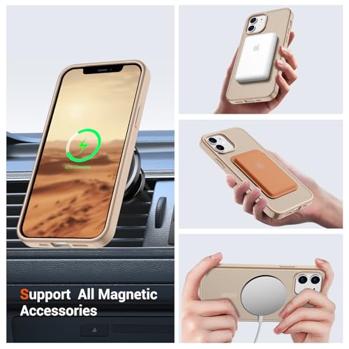 Detalle de vnnink iPhone 12 Case Magnetic Matte, Military Grade