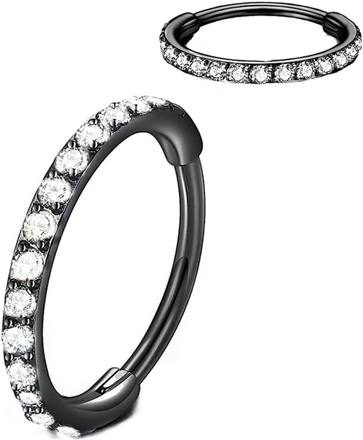 Detalle de Artskin Grade 23 titanium 16G nose hoop