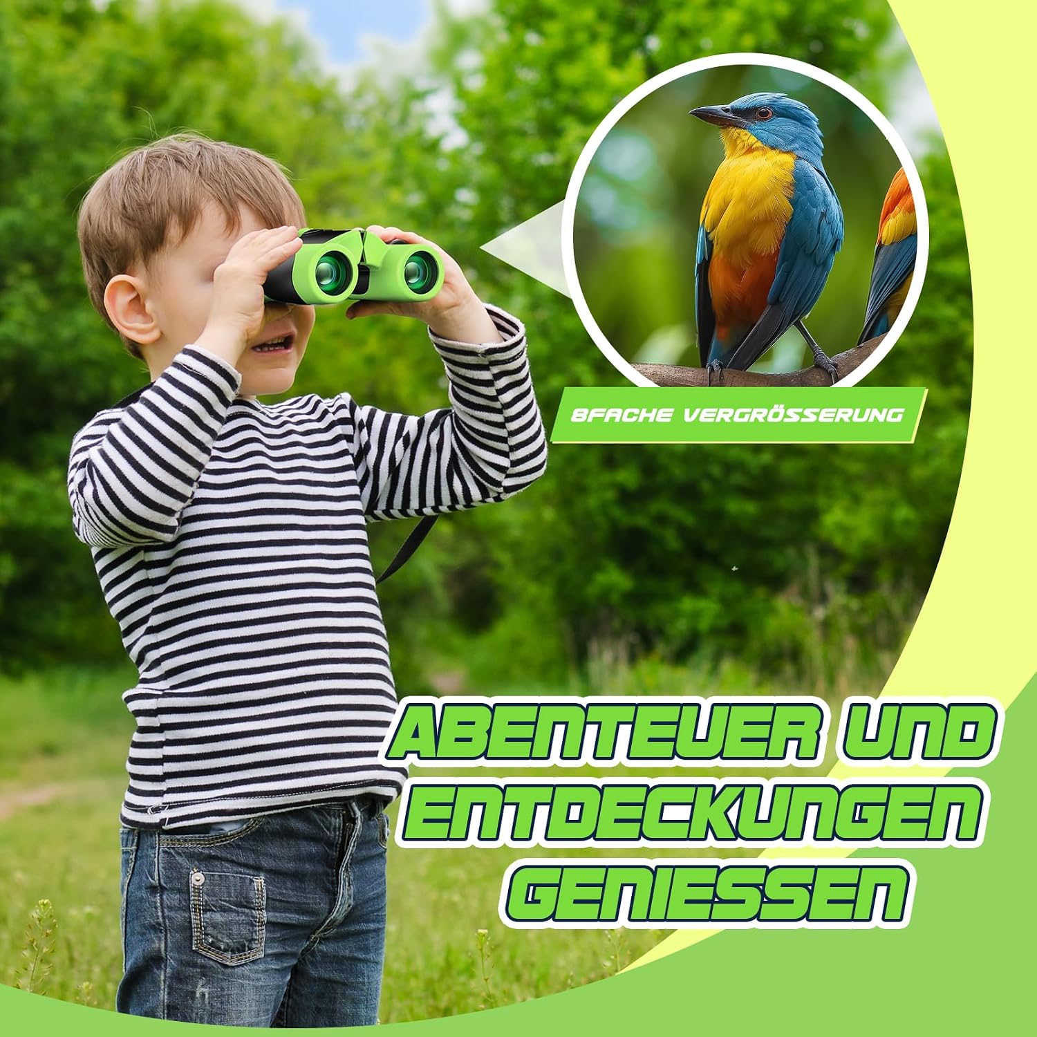 Thumbnail 1 de Fernglas für Kinder – Robustes Outdoor-Sehtalentset für Entdecker ab 3 Jahren