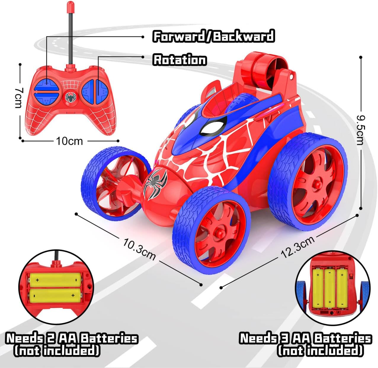 Thumbnail 4 de Buoeuik Spider Remote Control Car Toy 2WD