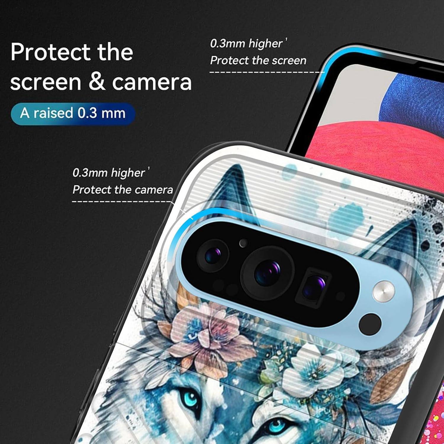 Thumbnail 2 de EFGWSDER Pixel 9 Case in TPU