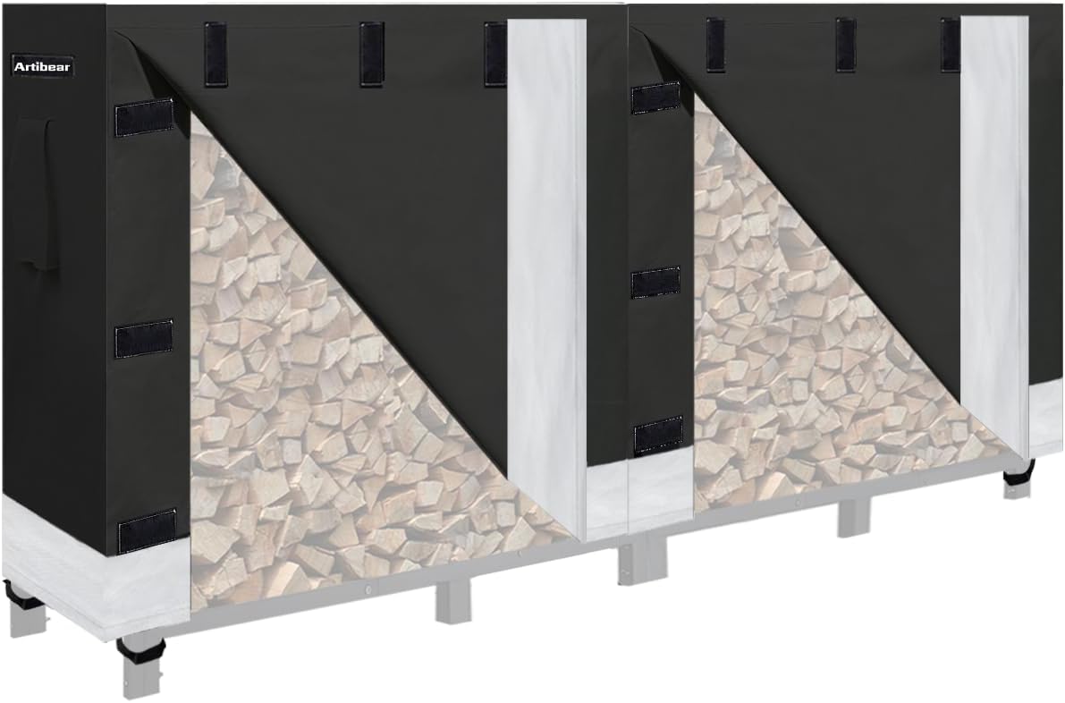 Detalle de Artibear Firewood Rack Cover 420D Oxford Cloth